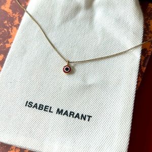 Lucky Man - Isabel Marant - Red Evil Eye Necklace
